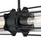 Westinghouse Pendant LED Dimmable 6.5W 2-Light Marlowe, Matte Black Clear Ribbed Glass 6118400 - alternate 2